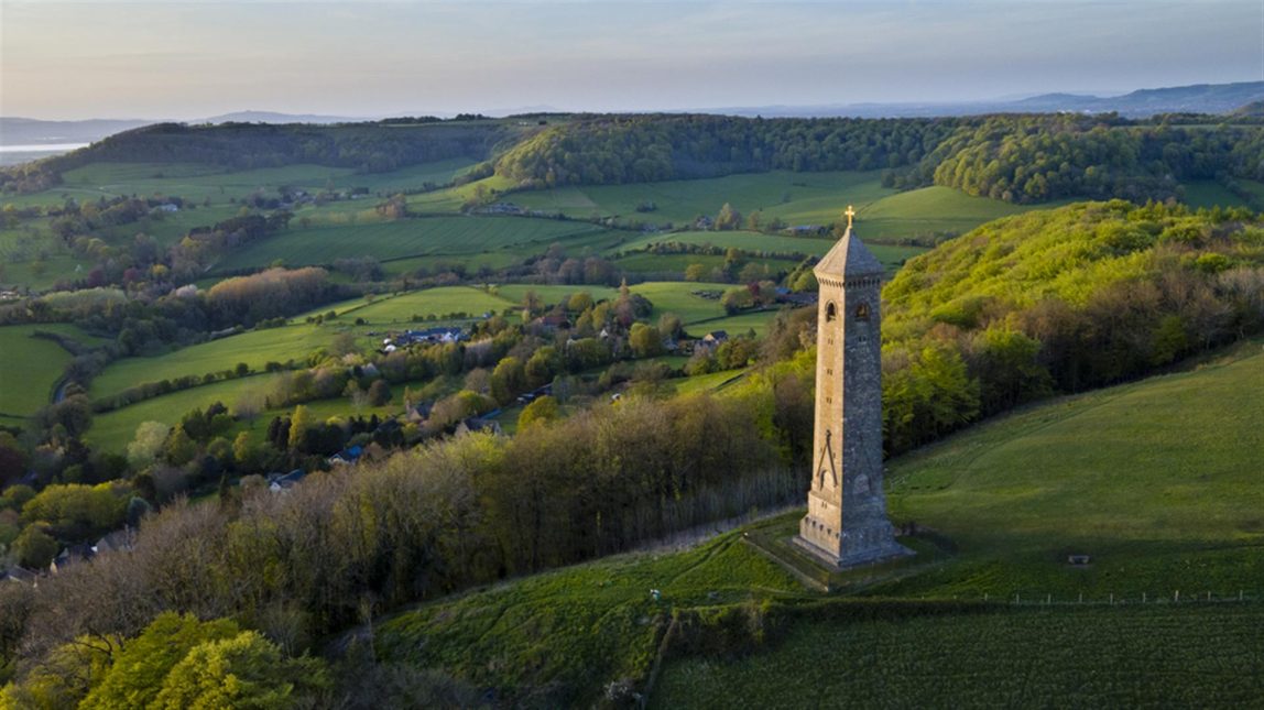 Tyndale Monument on the Cotswold Way