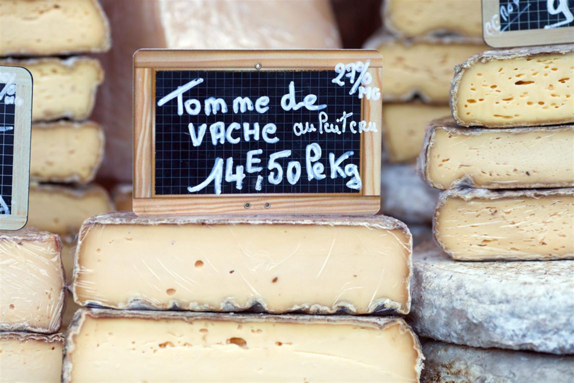 Enjoy French cheese on the Tour du Mont Blanc